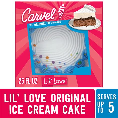 Carvel Lil Love Ice Cream Cake Chocolate And Vanilla Ice Cream And