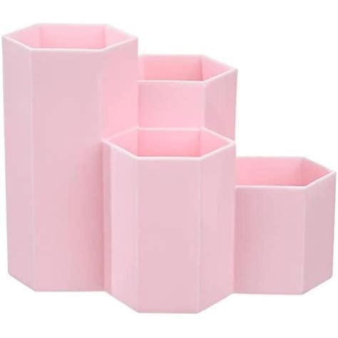 Porte Stylo Hexagonal Porte Stylo Hexagonal En Plastique Pot A Crayon