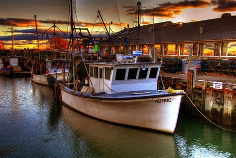 Lobster Boat By Slack12 Lobster Boat In Guilford Harbor Ct