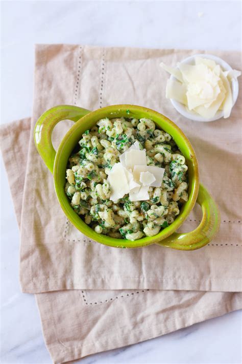 Spinach And Pesto Macaroni And Cheese Zen And Spice