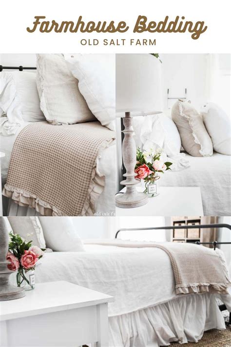 Farmhouse Style Bedding Ideas | Old Salt Farm