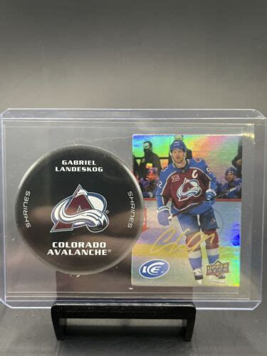 Gabriel Landeskog Upper Deck Ice Shrines Sh Colorado