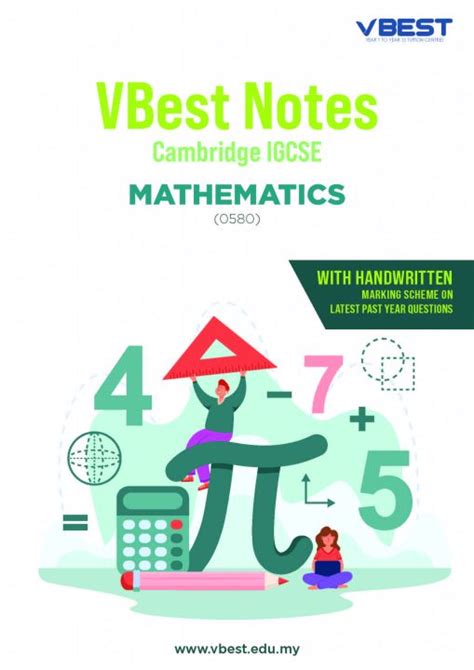 Vbest Notes Cambridge Igcse 0580 Mathematics Lazada