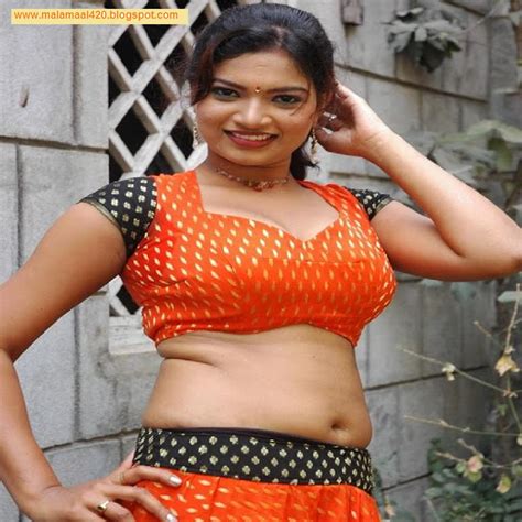 Hot Desi Girls Mallu S Desi Mallu Bhabhi Hot In Orange Blouse Hot