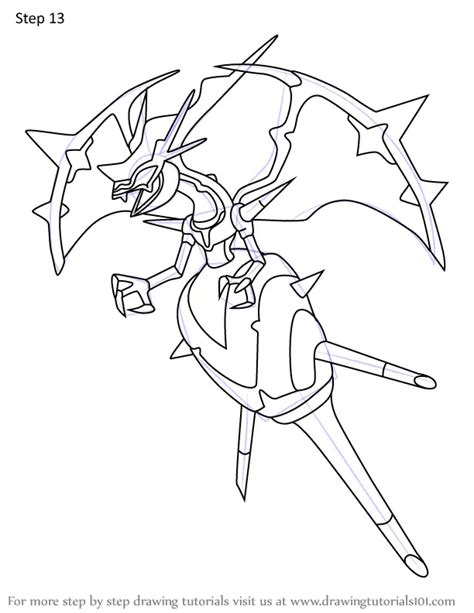 How To Draw Naganadel From Pokemon Pokemon Step By Step