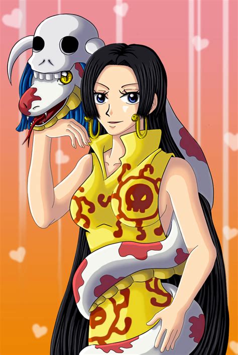 Shichibukai Boa Hancock By Celestialrayna On Deviantart