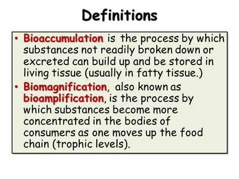 Biomagnification - Presentation Biology