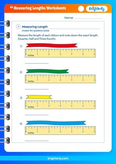 FREE Printable Measuring Lengths Worksheets [PDF] Brighterly - Worksheets Library