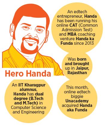 Handa S New Funda From Academy To Unacademy Forbes India