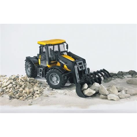 BRUDER Tracteur JCB Fastrac 3220 Avec Fourche 48 5 Cm Cdiscount