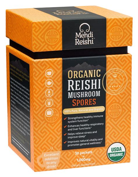 Mua Organic Reishi Mushroom Spores 30 Servings 100 Pure Premium And