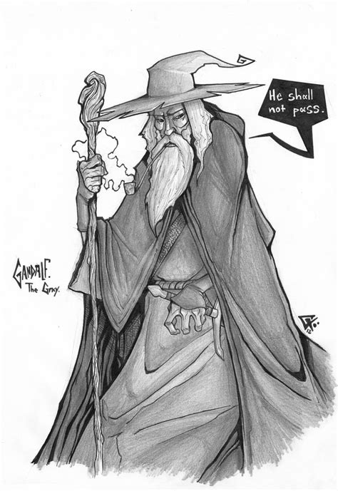 Gandalf The Gray By G Chris On Deviantart