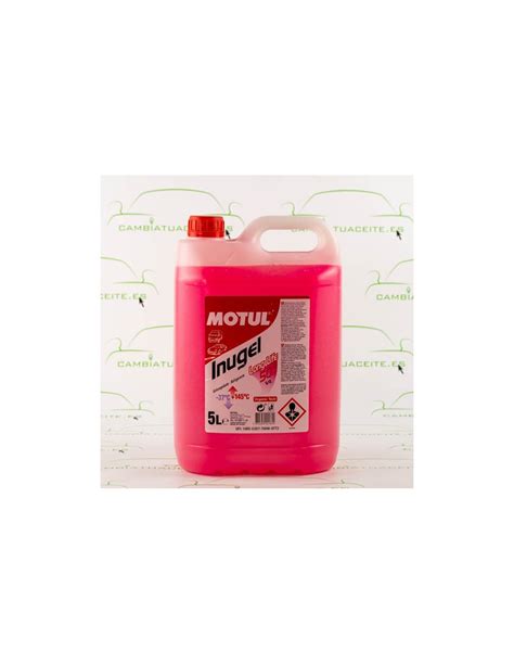 MOTUL ANTICONGELANTE INUGEL LONG LIFE 50 CP 5L