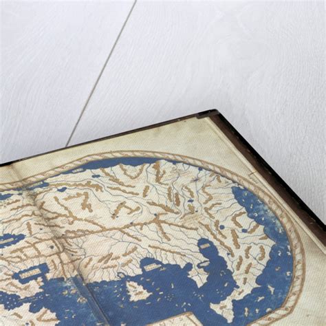 Map Of The World C 1490 Posters And Prints By Henricus Martellus Germanus