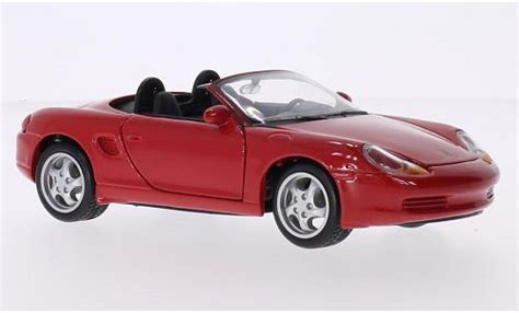 Coche Miniatura Porsche Boxster Maisto Rojo Coches