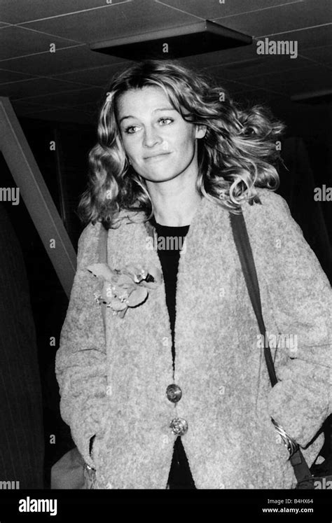 Julie Christie British Actress 1973 Stock Photo Alamy