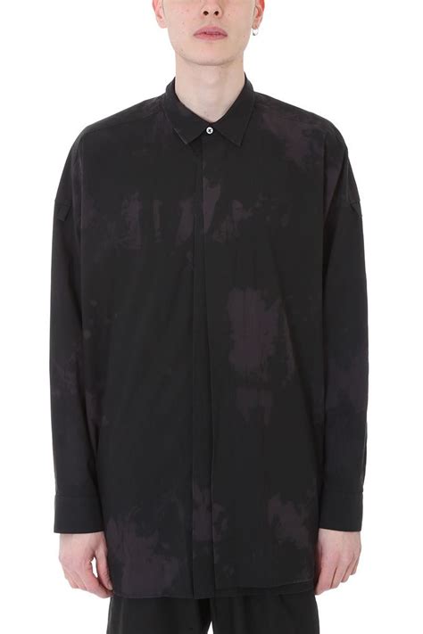 Damir Doma Siro Black Cotton Shirt In Nero Modesens Cotton Shirt