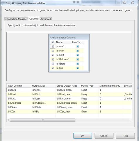 Advanced Ssis Fuzzy Matching Via Record Linkage Methodology