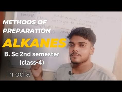 Alkanes Method Of Preparation B Sc 2nd Semester YouTube