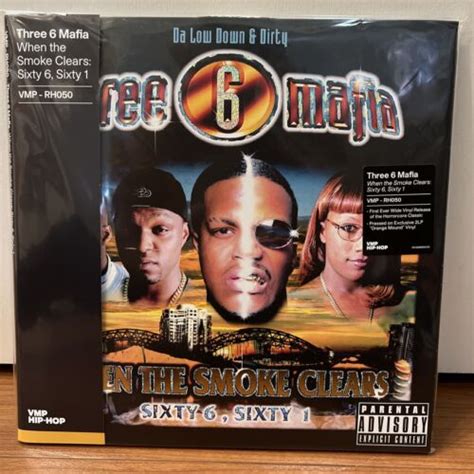 Three 6 Six Mafia When The Smoke Clears Vmp Hip Hop Rotm Swirl Color