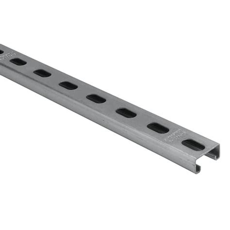 Superstrut 10 Ft 14 Gauge Half Slotted Metal Framing Strut Channel