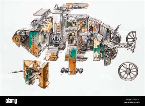 military tank cross section post war tanks  iron cross  hotwar