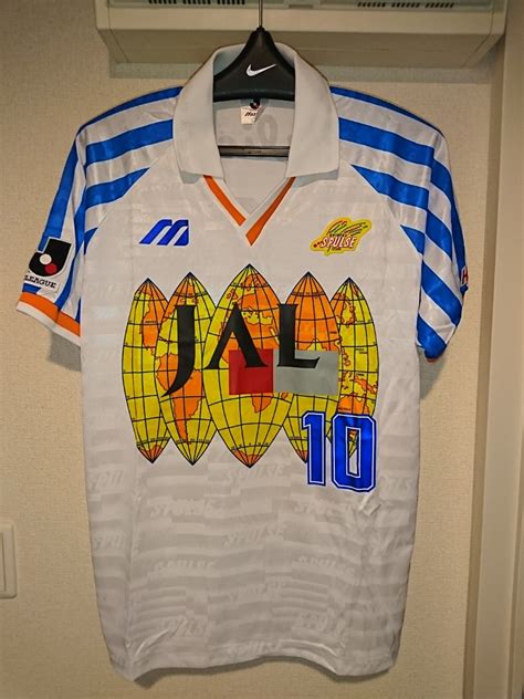 【新品】1994年清水エスパルス選手着用アウェーユニホーム 澤登正朗の落札情報詳細 ヤフオク落札価格検索 オークフリー