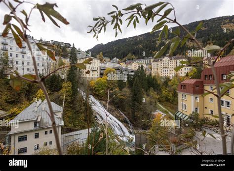 Bad Gastein Oktober 2023 29102023 Blick Auf Die Historische Stadt Von