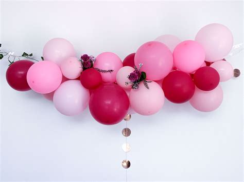 OutOfMyBubble Pink Balloon Garland Kit Arch DIY