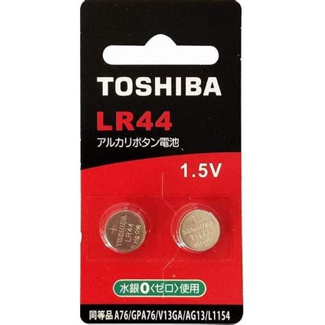 Toshiba 水銀電池 Lr44 2入 A76v13gaag13lr1154 蝦皮購物