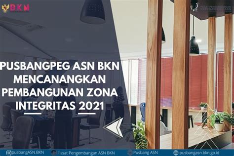 Pusbangpeg Asn Bkn Mencanangkan Pembangunan Zona Integritas