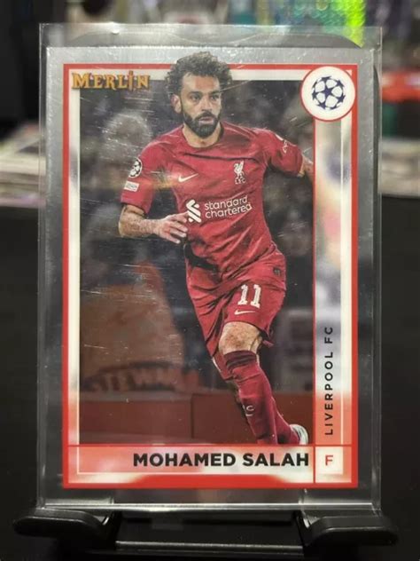 Topps Merlino Cromato Uefa Mohamed Salah Liverpool Fc Base Eur