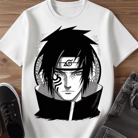 Premium Psd Naruto T Shirt Design