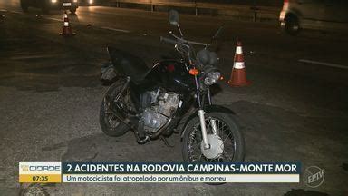 Bom Dia Cidade Campinas Piracicaba Motociclista morre após ser