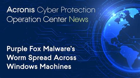 Purple Fox Malwares Worm Spread Across Windows Machines Cyber