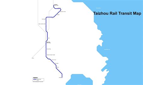 Taizhou Metro Route Map 2024, Metro Lines, Stations - YoMetro