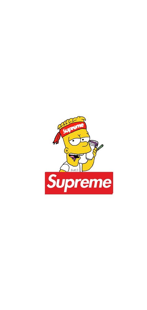 Bart Simpson Wallpaper Supreme Black And White - Infoupdate.org