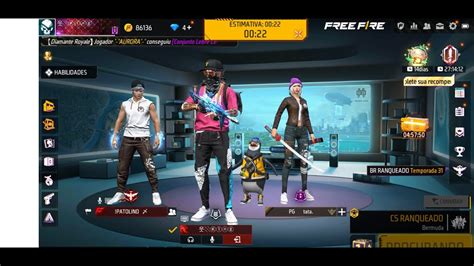 JOGANDO INSCRITOSRUMO AO DESAFIANTE CS E RANKLIVE ONFREE FIRE