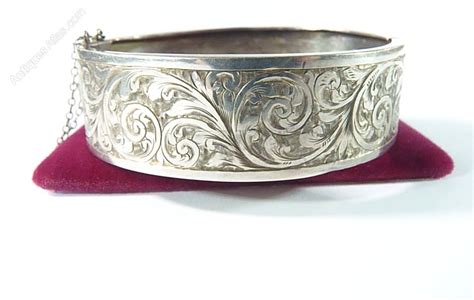 Antiques Atlas Victorian Hallmarked Silver Bracelet As395a1940