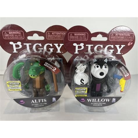 Phatmojo Toys Piggy 35 Series 2 Alfis And Willow Action Figure