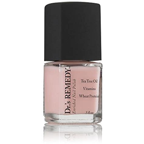 Dr S Remedy Enriched Nail Polish Purity Pink Sheer 0 5 Fluid