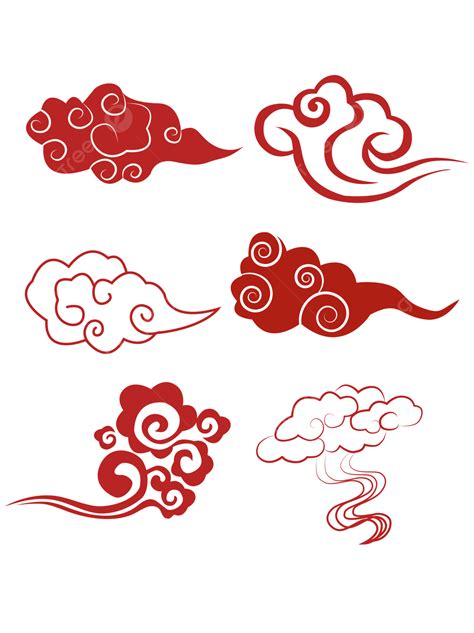 Chinese Cloud Pattern Vector Hd Images, Vector Chinese Style Classical ...