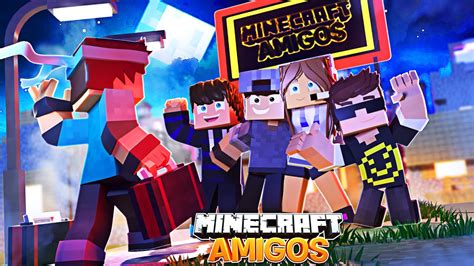 Minecraft AMIGOS 7 ME MUDEI Para VILA DOS YOUTUBERS Goten