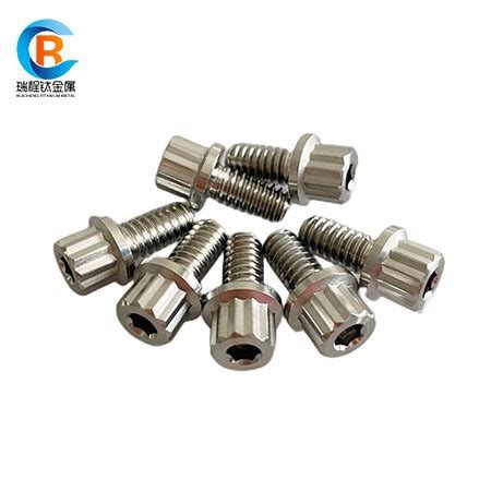 Customized Gr Titanium Point Flange Bolts Suppliers Manufacturers