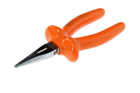 Boddingtons Electrical Insulated Snipe Nose Pliers With Side Cutter