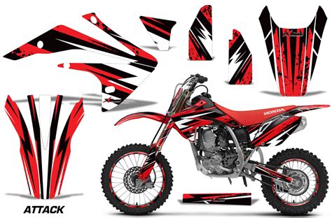 Honda Crf R Graphic Kit Stickers And Decals Honda Crf R Graphics