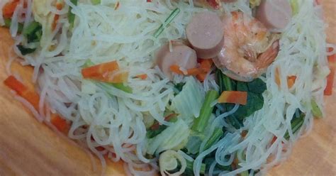 Resep Bihun Kuah Pedas Seafood Enak Dan Mudah Cookpad