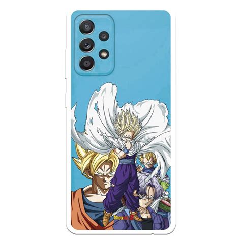 Funda Para Samsung Galaxy A52 5g Oficial De Dragon Ball Guerreros