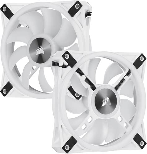 Icue Ql120 Rgb 120mm Pwm White Fan — Single Pack