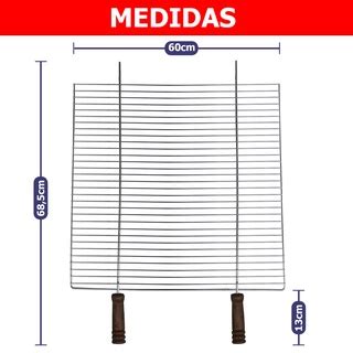 Grelha Chapa Uma Folha Reta Para Churrasco Churrasqueira Ideal Para